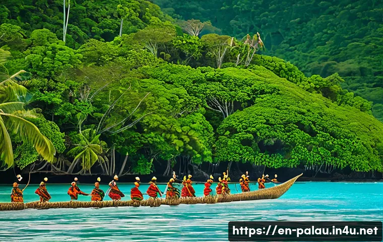 팔라우와 미크로네시아 문화 비교 관련 이미지 1